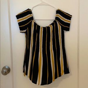 Lightly Worn Striped PacSun Top